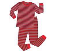 aaSccex Set di vestiti per bambini, a maniche lunghe, con stampa a righe, pantaloni lunghi, pigiama da yoga, abbigliamento primaverile, set di vestiti per la casa, d, 95
