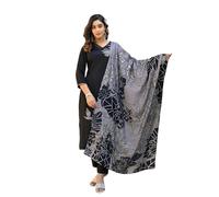 Aashita Creations kurta set da donna | Set kurta da donna con Dupatta_302, Nero , M