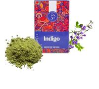AATMANA Polvere Di Indaco | Indigo | Indigofera Tinctoria| Per Capelli Neri E Naturali | Promuovere La Crescita Dei Capelli | Aumenta Lo Spessore Dei Capelli | Funziona Con L'henné - 100 Grams