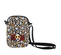 AATOP Borsa a tracolla con clown horror film regalo clown amante del film regalo clown regalo a tema pagliaccio regalo per le donne borsa da clown, Art the Clown 1uk, large