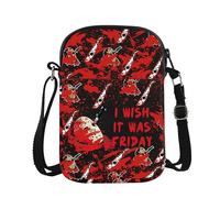 AATOP Borsa a tracolla in tela riutilizzabile con scritta "13Friday", regalo per gli amanti della televisione, regalo per gli amanti della TV, Vorrei che fosse 1cb, large
