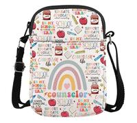 AATOP Borsa a tracolla per consulente scolastico, regalo di ringraziamento, per consulenza scolastica, terapista, psicologo, consulente, Consigliere scolastico 3cb, large