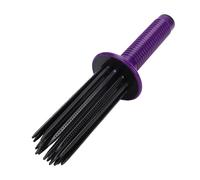 Aatraay Pettine Arricciacapelli a Rullo, Spazzola per lo Styling dei Capelli con Impugnatura Antiscivolo e 17 Setole Disposte Circolarmente, per Tutti i di Capelli, Colore vi