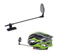 Aatraay Specchietto Retrovisore per Casco, Specchietto Retrovisore Leggero Regolabile a 360 Gradi per Ciclismo, con Ampio Angolo di Visione per Moto da Guida All'aperto (Come mostrato)