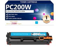 aauot 408451 408452 408453 408454/408439 408440 408441 408442 Cartuccia Toner Compatibile per Ricoh MC240FW PC200W Stampanti, 3000 Pagine,Cyan