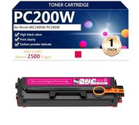 aauot 408451 408452 408453 408454/408439 408440 408441 408442 Cartuccia Toner Compatibile per Ricoh MC240FW PC200W Stampanti, 3000 Pagine,Magenta