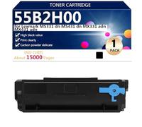 aauot Cartuccia Toner ad Alta capacità Compatibile 55B2H00 per Lexmark MS331 dn MS431 dn MX331 adn MX431 adn Stampante, Stampa Fluida,Black