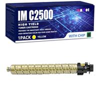 aauot IM C2500H Cartuccia Toner Compatibile 842311 842314 842313 842312 per Ricoh IM C2500 IMC2000 Stampanti, Alta Capacità 16500 Pagine, Stampa Nitida, Yellow-1 Pack