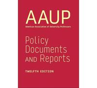 AAUP Policy Documents and Reports (Tascabile)
