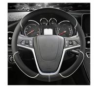 Aauto Copertura Volante Accessori Per Opel Per Mokka 2013-2016 Per Opel Per Insignia 2009-2013 Per Astra J 2010-2015 Per Meriva Accessori Auto Coprivolante In Pelle PU Per Auto Copri Volante(Bianco)