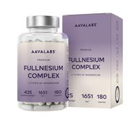 Aavalabs Magnesio Completo Puro 1651mg | Bisglicinato, citrato, malato