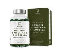 Aavalabs Spirulina e Clorella (Chlorella) bio 1.800 mg | Biologico cer