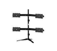 AAVARA DS410 - Supporto a 4 vie per schermi grandi, 24-32", colore: Nero