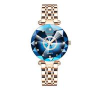 AAVEDA Orologio da polso da donna, orologio da polso da donna, con diamanti, alla moda, minimalista, al quarzo, impermeabile, idea regalo, S0.6x4.5