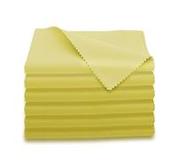 AAwipes Panni per la pulizia della tromba, in microfibra, 30,5 x 30,5 cm (confezione da 6, giallo), panni per la pulizia di strumenti musicali, per chitarra, violino, pianoforte, clarinetto, sassofono