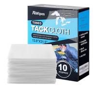 AAwipes Panno adesivo per rimuovere la polvere dalla lavorazione del legno, pittura, levigatura, pulizia, spolverare, macchiare, cera e silicone (bianco, 35 x 80 cm)