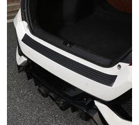 AAXgy Protezione per Paraurti Posteriore per Mitsu-bishi Lancer 2006-2016, Striscia Protettiva per Soglia di Carico, Modanatura Anti-Graffio in Stile Fibra di Carbonio,A-Black