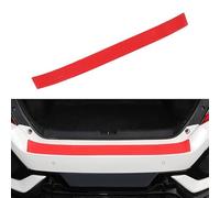 AAXgy Protezione per Paraurti Posteriore per Nissan Terra 2018-2023 2024 2025, Striscia Protettiva per Soglia di Carico, Modanatura Anti-Graffio in Stile Fibra di Carbonio,C-Red