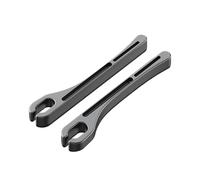 AAXgy Riempitivo per Sedili Auto per BMW X6 2008-2023 2024 2025, Car Seat Gap Filler -Striscia a Prova di Perdite sul Lato del Sedile -per Riempire Lo Spazio tra Sedile E Console,A-Black