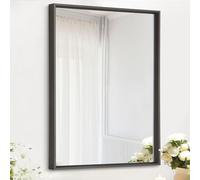 AAZZKANG Specchio rettangolare con cornice in metallo, stile retrò, per bagno, camera da letto, decorazione per la casa, piccolo