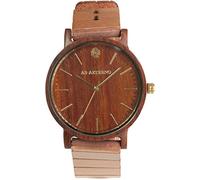 AB AETERNO "Soul" 100% Legno Naturale Sandalo Rosso Quarzo Swiss Uomo Orologio