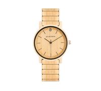 AB AETERNO "Wave" 100% Legno Acero Naturale Quarzo Swiss Uomo Orologio