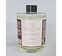 AB AlessioBoltri Ricarica Diffusore Ambiente a Bastoncini 500 ml - Profumo Acqua Fresco Agrumato - Lunga Durata 120 Giorni - Made in Italy