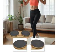 Ab Board Core Exercise Board in legno per palestra domestica,