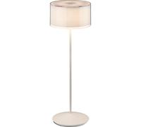 ab+ by Abert Logo lampada da tavolo portat. bianco per Arredamento 9101317004