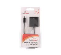 AB-CM-VGAF-01 Adattatore USB 3.1 D-Sub 15pin HD Femmina, USB C-Spina 0,15m GE...