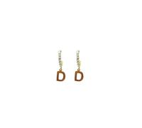 AB-GLOBAL Srl MYLOVLY GIOIELLI ABC ORECCHINI LETTERA D