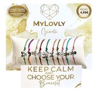 AB-GLOBAL Srl MYLOVLY GIOIELLI FUNNY LOVE BRACCIALE ORSETTO CON CORDINO COLORATO