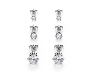 AB-GLOBAL Srl MYLOVLY GIOIELLI MUST HAVE ORECCHINO TRIS PUNTI LUCE ARGENTO