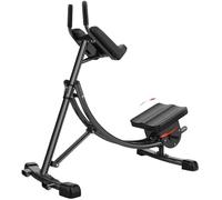Ab Machine pieghevole - Core Trainer regolabile per palestra domestica, attrezzatura per addominali efficace allenamento addominale, panca fitness unisex