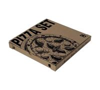 ab+ PIZZA SET 5 PZ 4 coltelli pizz 1 rotella