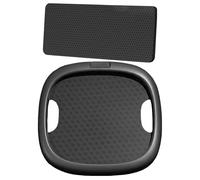 Ab Roller - 360° Rotating Abdominal Board Trainer With Exercise Mat, Core Strength Training Equipment | Waist And Stomach Workout Tool For Home, Gym, Fitness, Strengthening, Balance, Stability Exercis