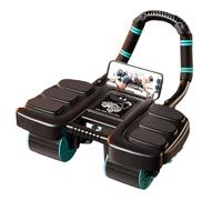 AB Roller - ABS - Ruota addominale | Ruota per esercizi da 16,54 pollici | Rotella automatica per fitness rimbalzo con comoda impugnatura per l'allenamento nucleare