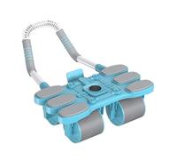 Ab Roller, addominal Roller Auto Rebound, 4 ruote Muscle Exercise, Knee Pad Elbow Support Equipment for Teens Athletes Women Men Strength Training
