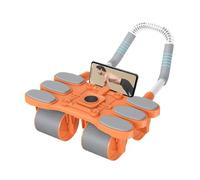 Ab Roller, Addominal Roller Auto Rebound, 4-Wheel Muscle Exercise, Knee Pad Elbow Support Included Equipment For Teens Athletes Women Men Strength Training