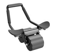 Ab Roller - Attrezzo silenzioso a rimbalzo automatico, per allenamento addominale, per donne, adolescenti, adulti, principianti, casa, palestra, dormitorio, appartamento, viaggio