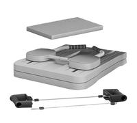 Ab Roller Board | Riformatore pieghevole per pilates, stabile e automatico, attrezzo per esercizi di allenamento per la del core, equilibrio, muscoli della schiena, uomini e donne, per interni