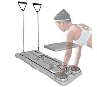 Ab Roller Board - Set di riforma sicuro per pilates | Gomitiera ingrandita stabile per allenamento core, per casa, esterni, interni, per equilibrare i muscoli della schiena