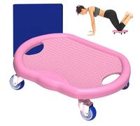 Ab Roller Board, Silent Core Trainer with Mat, Full Body Workout Wheel, Home Gym Addominal Exercise Equipment, 12,6 x 10,63 x 3,54 pollici Fat Burning and Tummy Control Fitness Tool