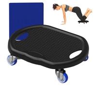 Ab Roller Board, Silent Core Trainer with Mat, Full Body Workout Wheel, Home Gym Addominal Exercise Equipment, 12,6 x 10,63 x 3,54 pollici Fat Burning and Tummy Control Fitness Tool