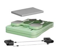 Ab Roller Board - Tavola pieghevole per pilates, strumento di allenamento con rimbalzo automatico ispessito per gomiti, per muscoli della schiena, esercizi di del core