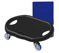 Ab Roller, Core Trainer Board, Silent Wheel Design, Non Slip Mat Included, Strength Training Gear, Ideal for Full Body Workouts, Tummy Fat Burn, Home Fitness, Gym Exercise