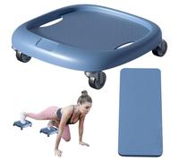 Ab-Roller Fitness Core Power - Ruota per esercizi | AB Wheel - Tavola per esercizi da donna, per casa, palestra, allenamento addominale, allenamento della forza