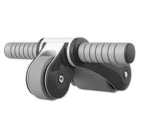 ab roller, Ruota addominale for esercizi muscolari addominali, attrezzatura for l'allenamento in palestra, pieghevole, for dei muscoli(Black)