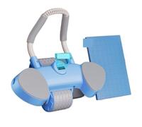 ab roller, Ruota for addominali con rinculo automatico, ruota for impieghi gravosi, attrezzatura for esercizi(Blue)