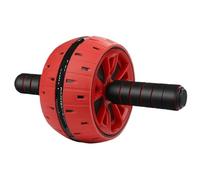 ab roller, Ruota for esercizi con rullo addominale for allenamento del core, for palestra domestica, for addominali(Rosso)